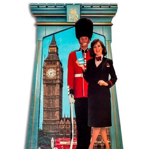 Piedmont Airlines To London Logo Fridge Magnet (LM14057)