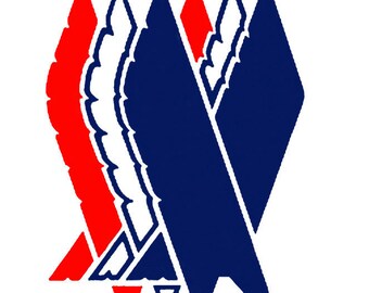 LM14087 American Airlines Logo 3.25/"x2.25/" Collectibles Handmade Fridge Magnet