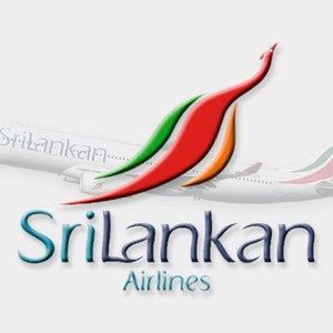 SriLankan Airlines-logo handgemaakte 3,25 "x 2,25" verzamelbare koelkastmagneet (LM14177)