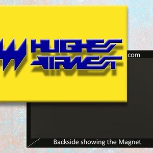 Hughes Airwest Airlines Logo Fridge Magnet (LM14065)