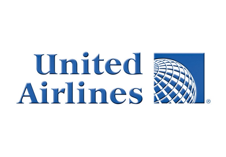 United Airlines Globe Logo Fridge Magnet LM14151 image 1