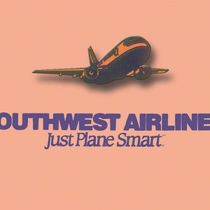 Southwest Airlines Logo Fridge Magnet (LM14217)