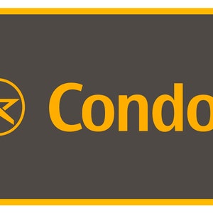 Condor Airlines Logo Handmade 3.25&quot;x2.25&quot; Fridge Magnet (LM14127)