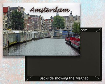 Amsterdam Handmade 3.25&quot; x 2.25&quot; Magnet (PMD10001)