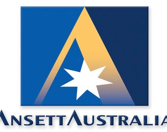 Ansett Australia Logo Handmade 3.25"x2.25" Collectible Fridge Magnet (LM14096)