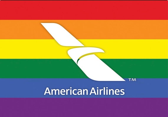 LM14087 American Airlines Logo 3.25/"x2.25/" Collectibles Handmade Fridge Magnet