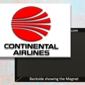 Continental Fluglinien Logo Kühlschrankmagnet (LM14076)