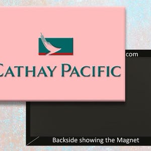 Cathay Pacific Airlines Logo Fridge Magnet (LM14002)