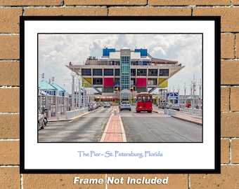 The Pier St Petersburg Florida 11" x 14" Color Photograph (PIE201305115911X14)