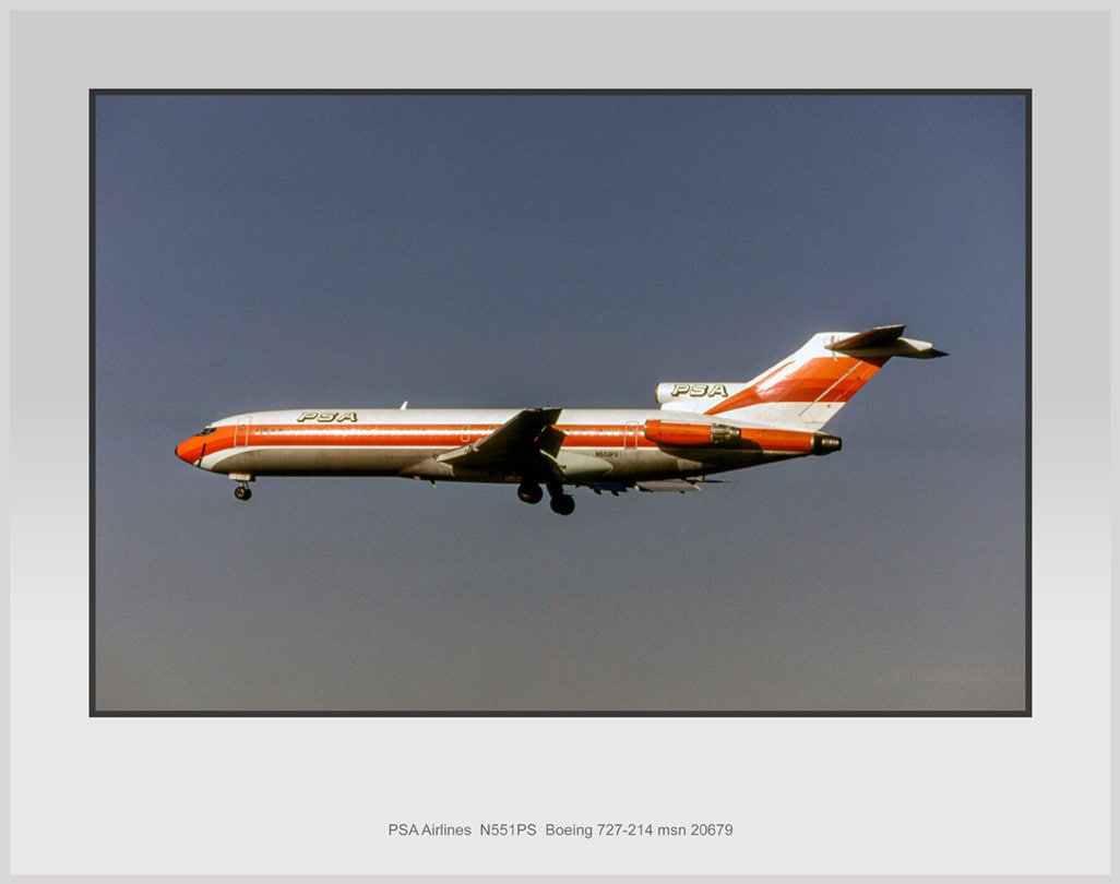 PSA Airlines Boeing 727-214 11