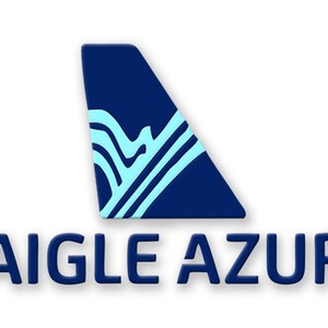 Aigle Airlines Logo Handmade 3.25&quot;x2.25&quot; Fridge Magnet (LM14136)