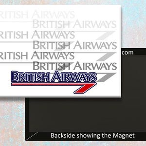 British Airways Logo Fridge Magnet (LM14016)