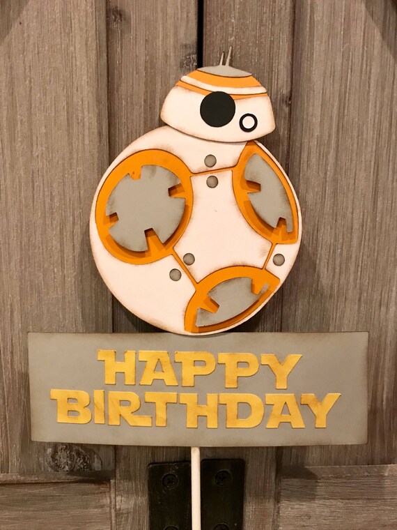 bb8 cake topper