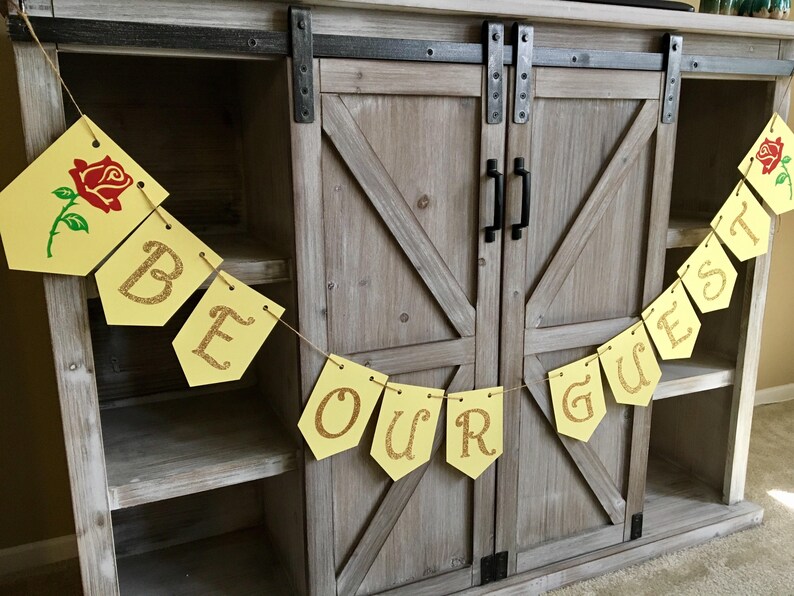 Be Our Guest banner | Etsy