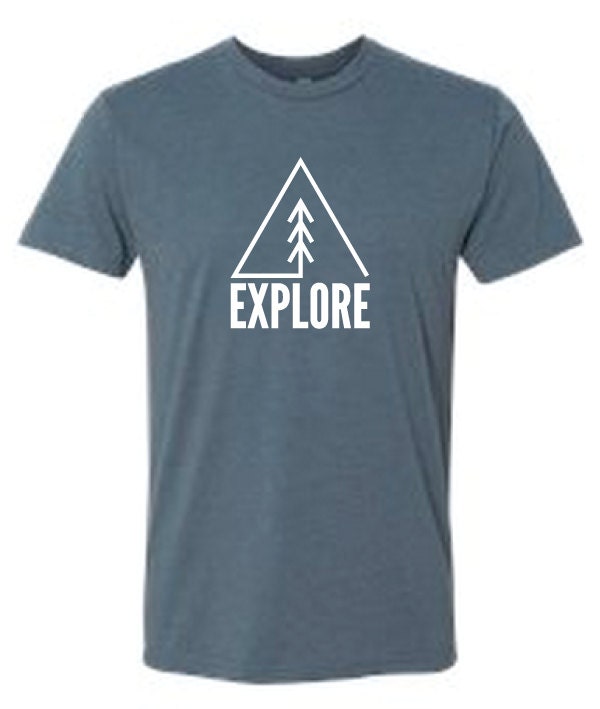 Explore Outdoor Crew Neck Tshirt - Etsy