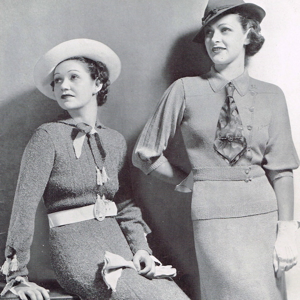 1930s Knitting - Etsy