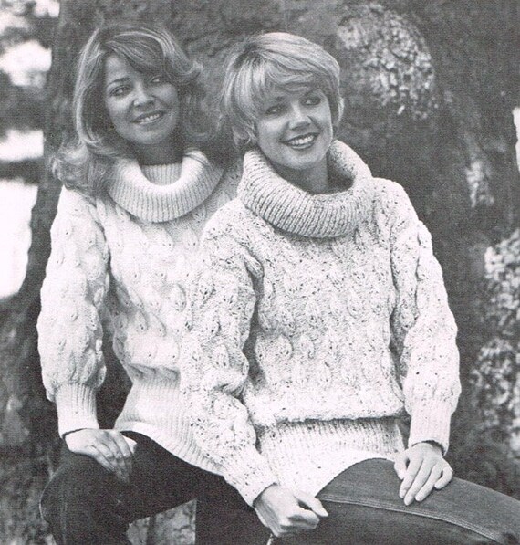 Women S Chunky Knit Sweater Pattern With Matching Leg Warmers Instant Pdf Download Of Vintage Pattern 70s Or 1970s Knitting Pattern Women S Chunky Knit Sweater Pattern With Matching Leg Warmers Instant Pdf Download Of Vintage Pattern 70s Or 1970s Knitting Pattern