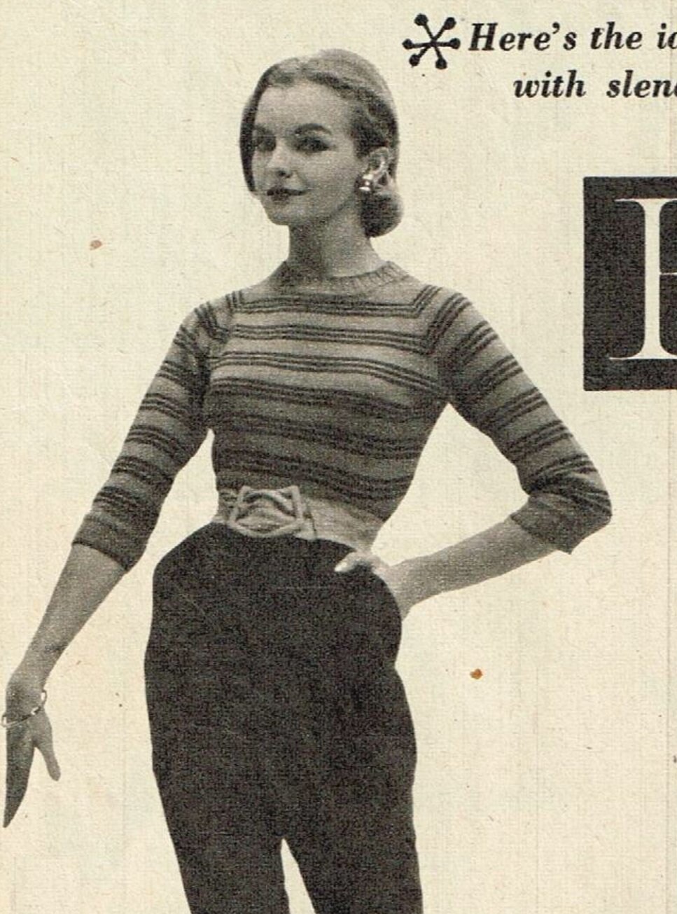 50s sweater girl