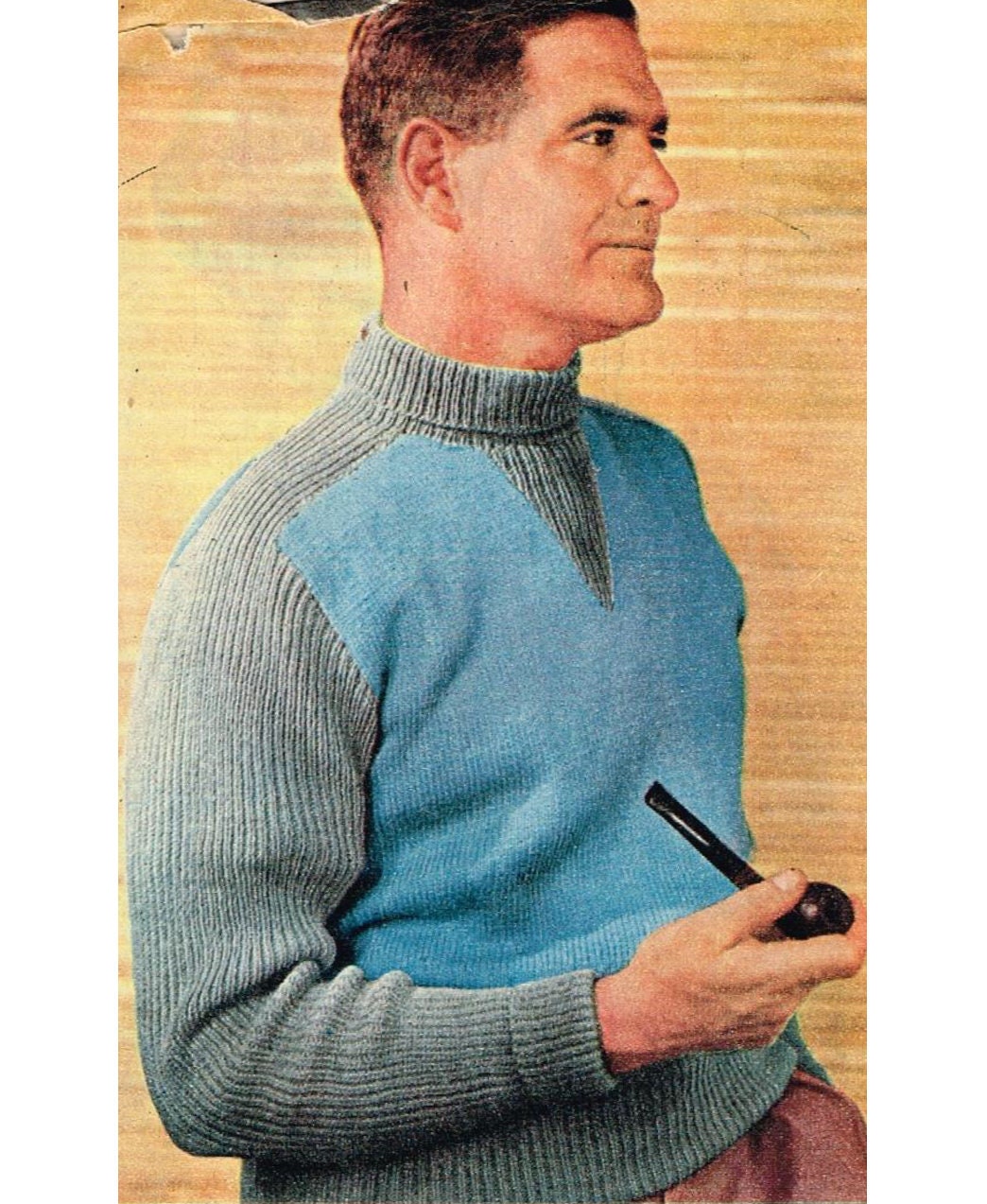 1950s Mens Sweater - Etsy