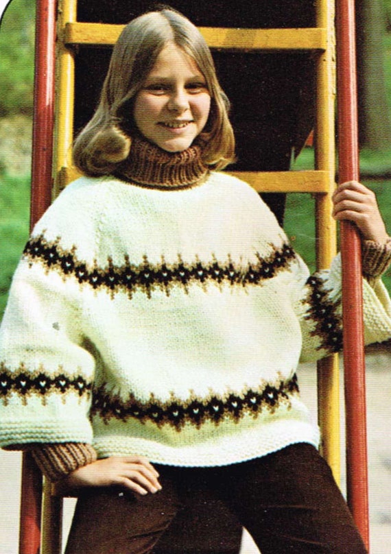 Poncho sweater for clearance men