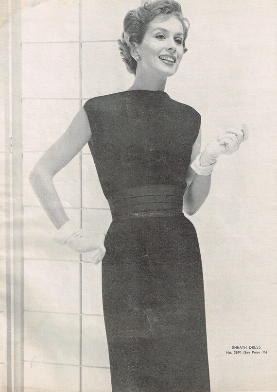 50s sheath dress