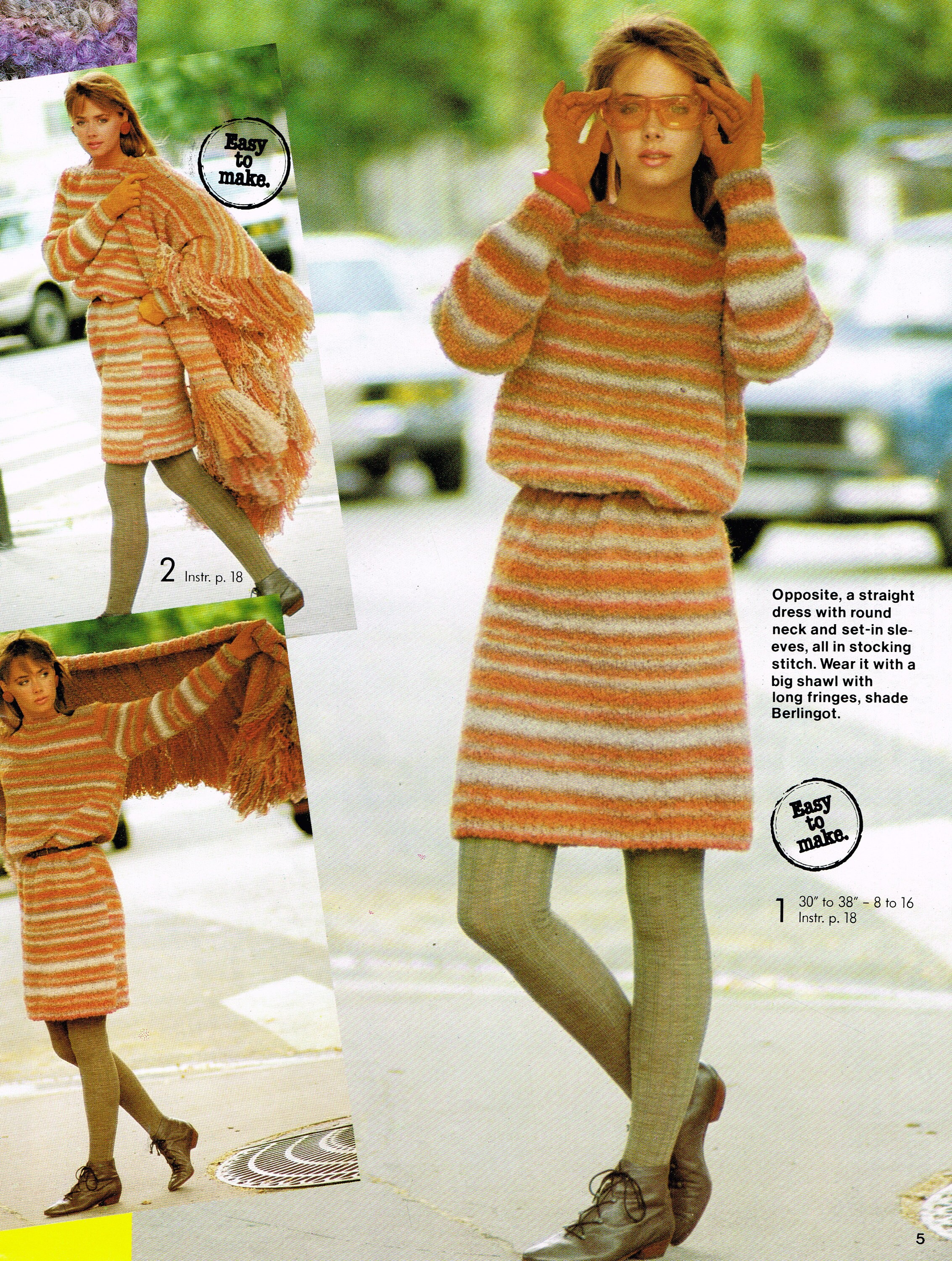 A Women's Knitting Pattern for a Dress and Shawl PDF - Etsy New Zealand