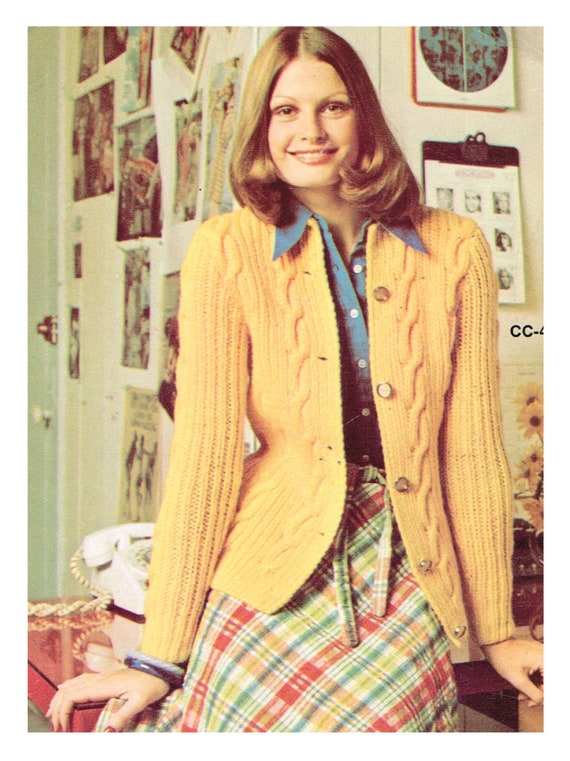 1970s cardigan