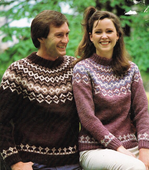 Vintage Knitting Pattern: Nordic 