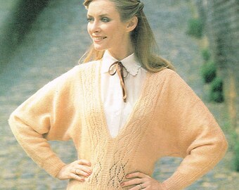 Wing Sleeve Sweater - Etsy Israel