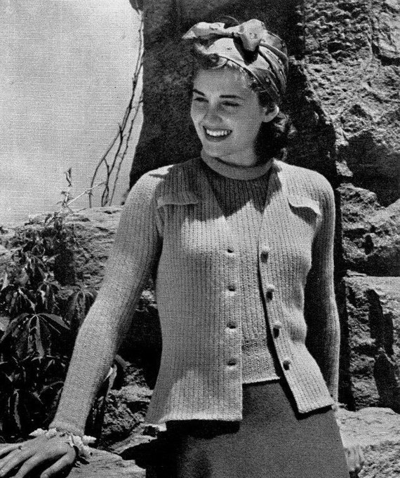 1930s cardigan