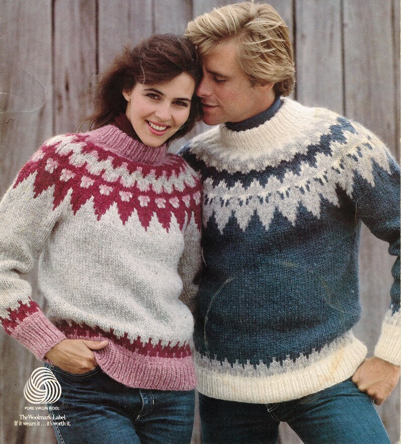 Men's and Women's Icelandic Sweaters 