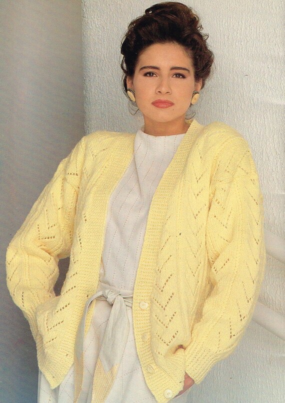 patterned cardigan womens