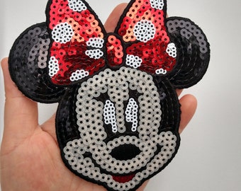 Cartoon Sequined Applique Patch,Paillette Patch,Sequins Patch Supplies for Coat,T-Shirt,Costume Decorative Sequin Appliques Patches