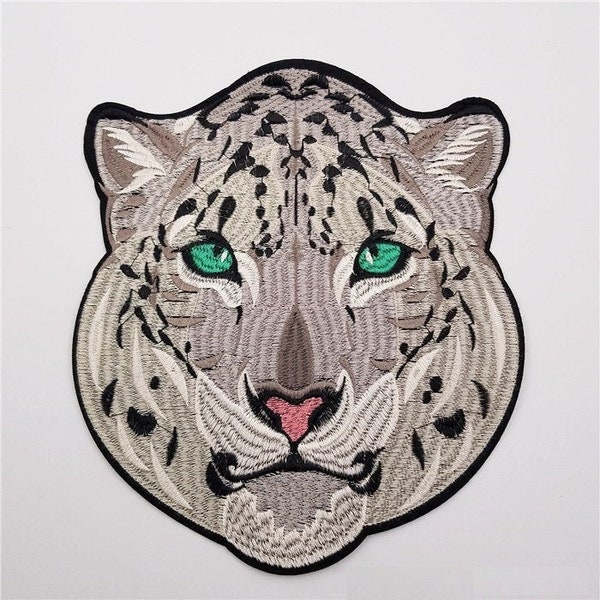 Delicate Tiger Embroidered Applique Patch,Vintage Tiger Patch for Clothing or Dress,Costume Decorative Embroidery Appliques Patches