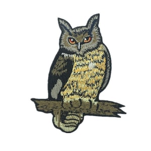 Owl Embroidered Applique Patch,Embroidery Owl Patches for T-shirt,Jeans or Coat Decorative Embroidery Appliques Patches