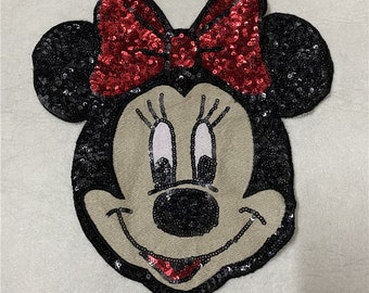 Cartoon Sequined Applique Patch,Paillette Patch,Embroidery Patch Supplies for Coat,T-Shirt,Costume Decorative Sequin Appliques Patches