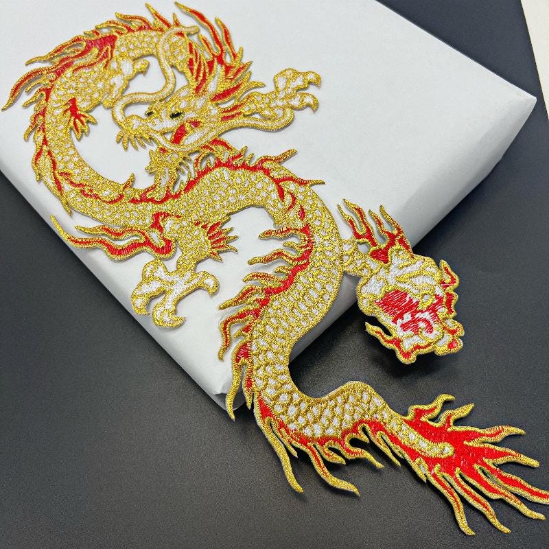 Golden Dragon Dress - Etsy