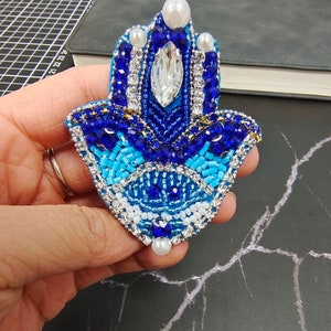Zarte Stickerei Hand Perlen Applikation Patch, Strass Hand Patch Zubehör für Mantel, T-Shirt, Kostüm Dekorative Applikation Patch
