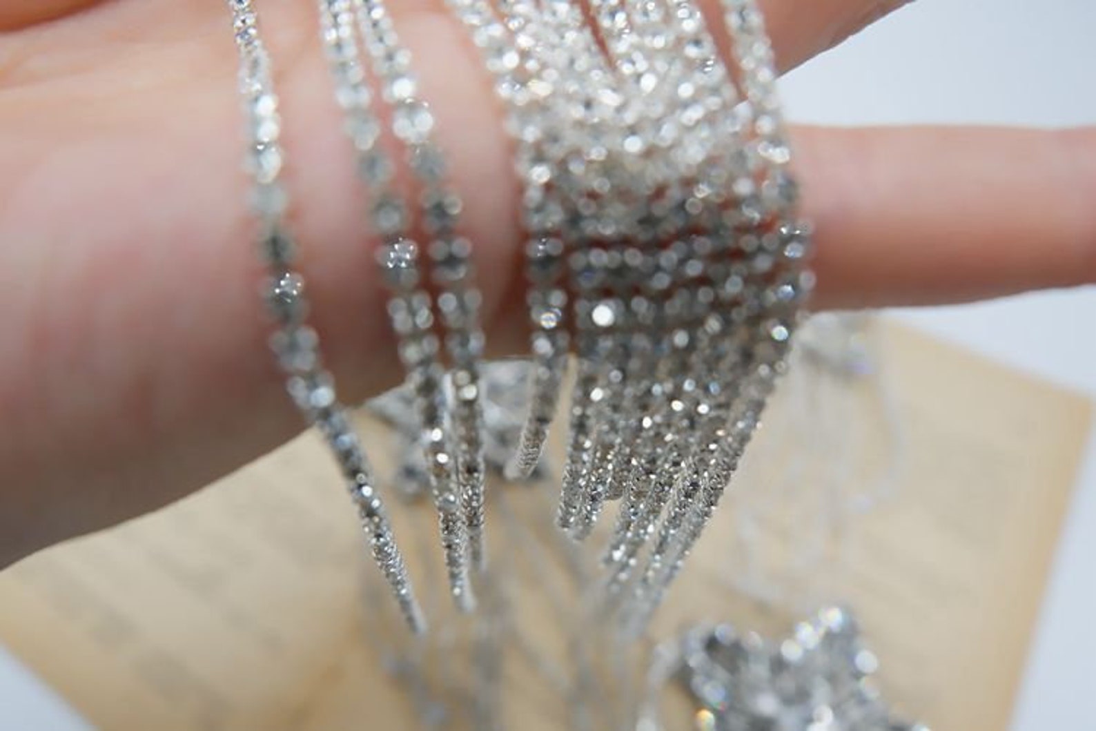 Delicate Embroidery Beaded Star Applique PatchRhinestone Etsy