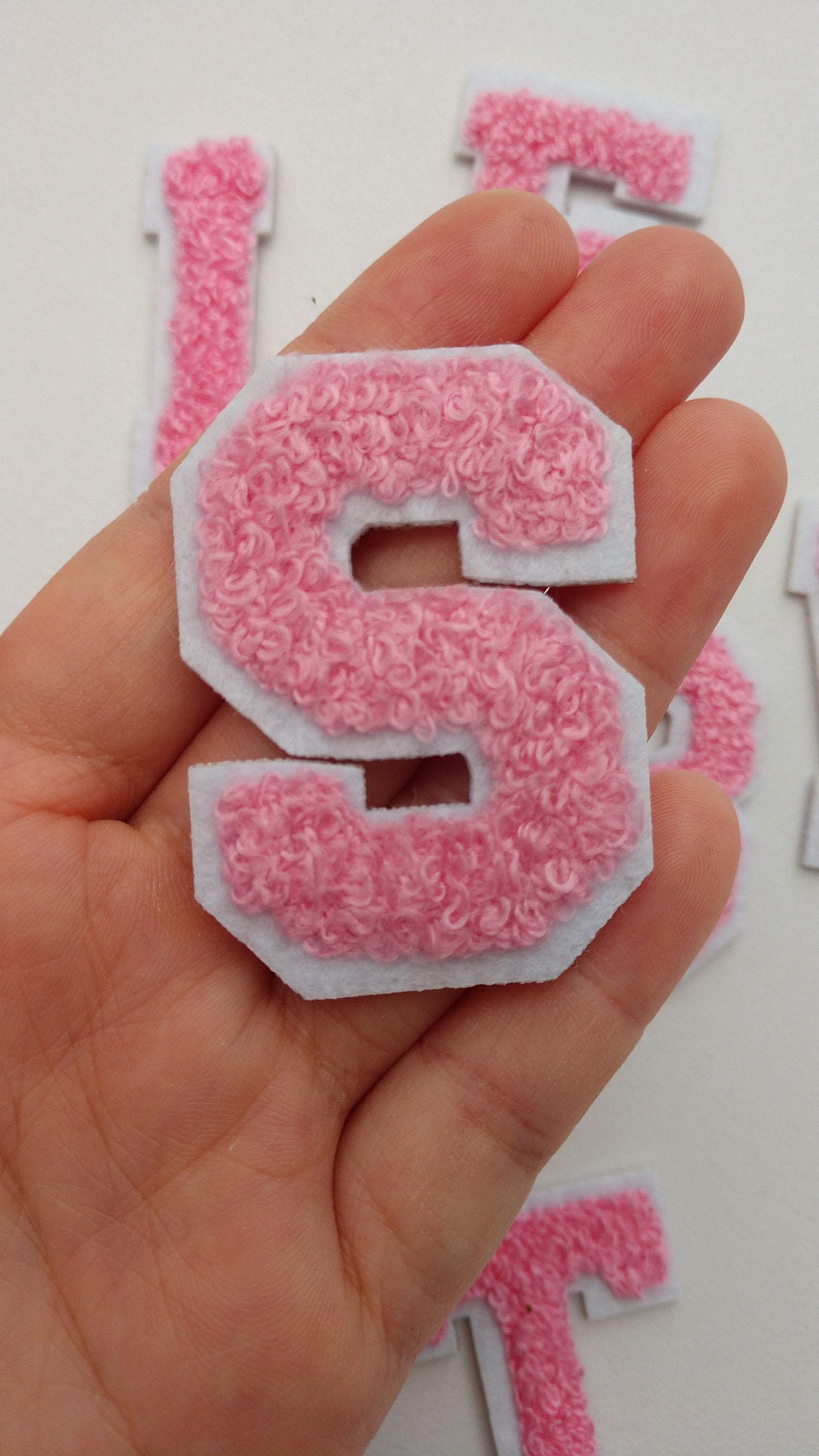 Colorful Embroidered Letter Applique Patch,embroidery Name Letters ...