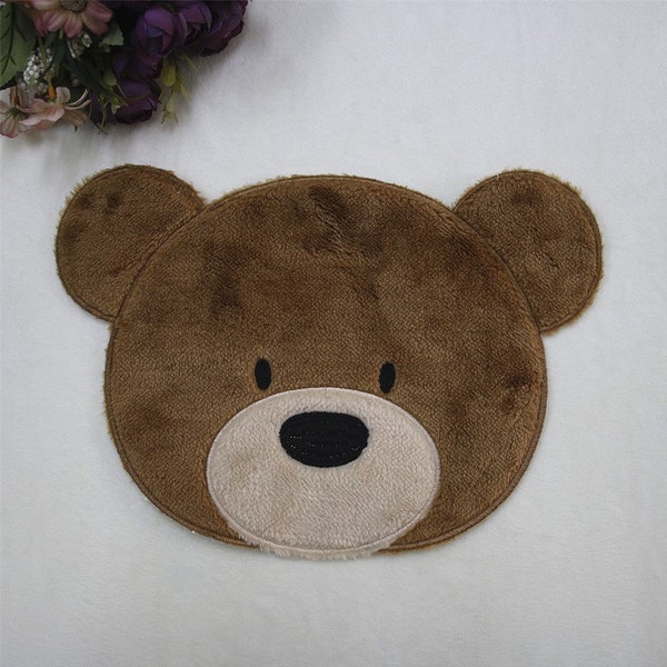Bear Applique Footie Set - Cream main image 1
