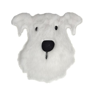 Süßer Hund Stickerei Applikation Patch, Gestickter Hund Patch Zubehör für Mantel, T-Shirt, Jeans, dekorative Applikationen Patches
