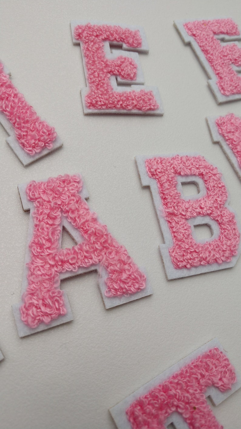 Colorful Embroidered Letter Applique Patch,embroidery Name Letters ...