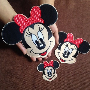 Large Minnie Mouse Patch 