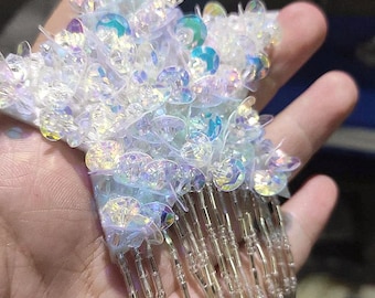 Delicate Embroidery Beaded Star Sequined Applique Patch,Beaded Star Patch Supplies for Coat,T-Shirt,Costume Decorative Appliques Patches