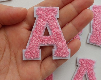 Colorful Embroidered Letter Applique Patch,Embroidery Name Letters Patch for T-Shirt or Coat,Decoration Embroidery Appliques Patches