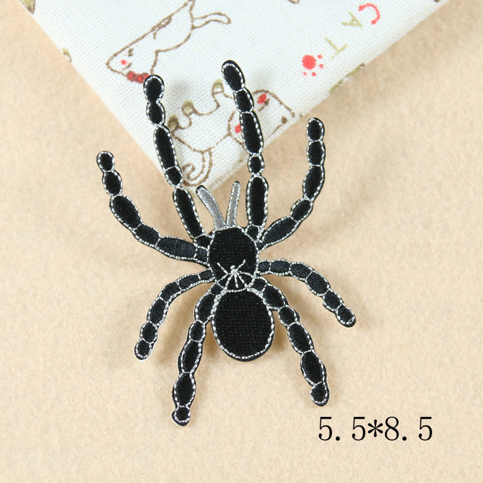 Spider Embroidery Iron on Applique Patchembroidered Spider Etsy Singapore