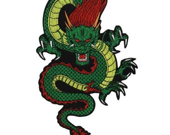 Large Dragon Embroidery Applique Patch,Vintage Dragon Patch for Clothing or Dress,Decorative Embroidery Appliques Patches