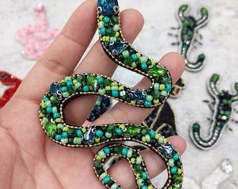 Bague Serpent Argenté Avec Strass - Bijou Fantaisie Occasion, Style Vintage