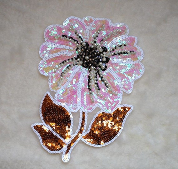 sequin appliques for dresses Round Collar Purple Rhinestone Beading Dress Applique